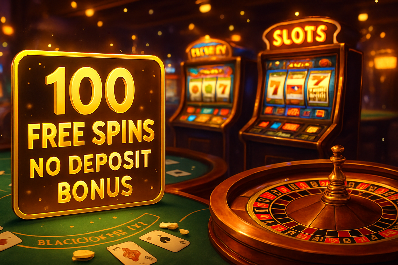 Unlock Your Luck: Grab a 100 Free Bonus Casino No Deposit!