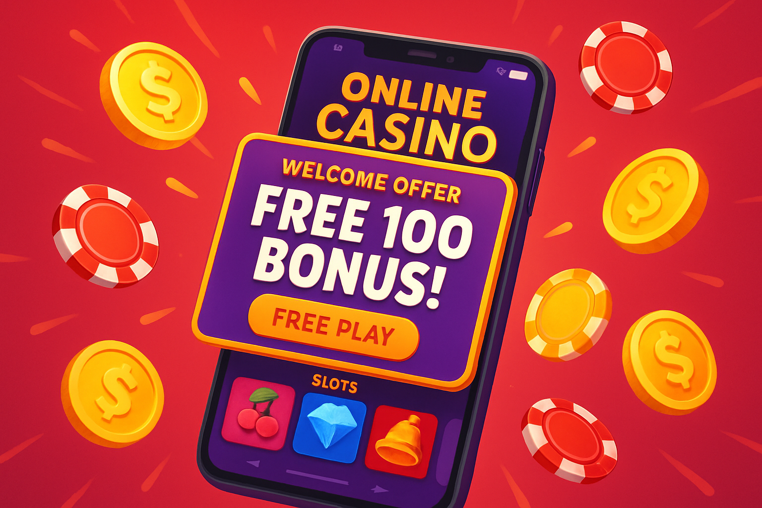 Unlock Your Free Play: New Member Register Free 100 No Deposit Bonus Awaits!